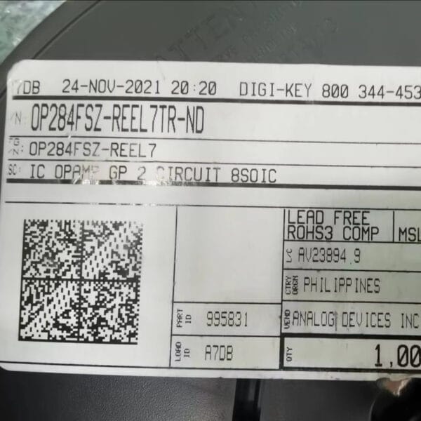 Coincidencia dejpgsta de componentes electrónicos originales Op284fsz-reel7 Soic-8 Original Op284fsz-reel7 Soic-8 Electronic Components Bom List Matching