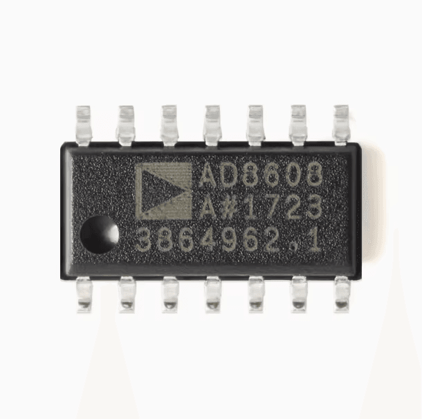ОригиналÑpngый чип операционного усилителя Ad8608arz Soic-14 Precision Cmos Rail-to-rail Original Ad8608arz Soic-14 Precision Cmos Rail-to-rail Operational Amplifier Chip