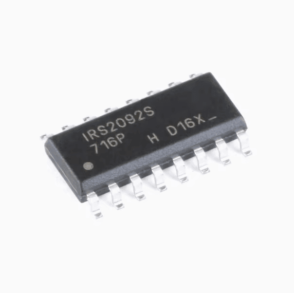 Irs2092strpbf Spng-16 Chip controlador de adaptador de audio Clase D de alto rendimiento Irs2092strpbf Soic-16 High-performance Class D Audio Adapter Driver Chip