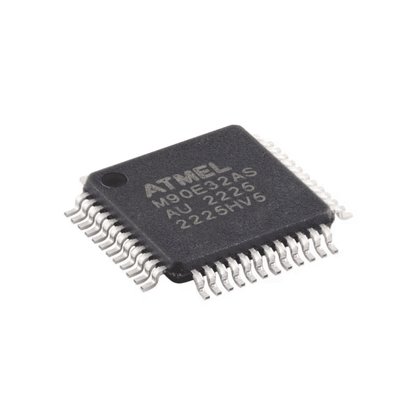 High-performance Integrated Circuit Wide-range Energy Metering Chip Atm90e32as-au-r Tqfp-48 Microcontroller Fpga In Tube Package