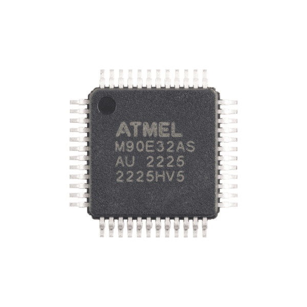 High-performance Integrated Circuit Wide-range Energy Metering Chip Atm90e32as-au-r Tqfp-48 Microcontroller Fpga In Tube Package