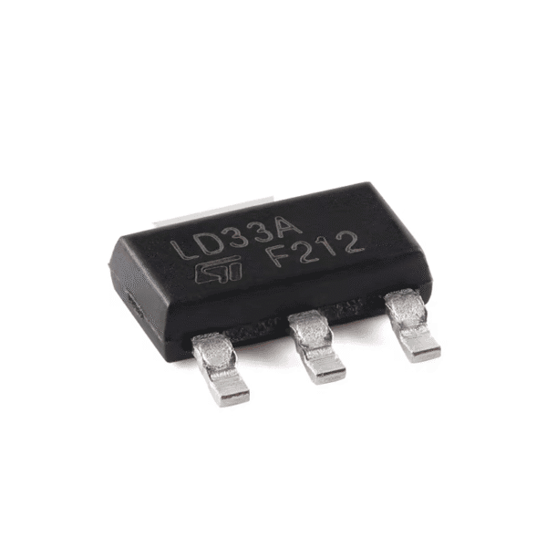 Original Genuine Ld1117as33tr Fixed Positive Voltage Regulator Chip Sot-223 Low Voltage Drop Ics