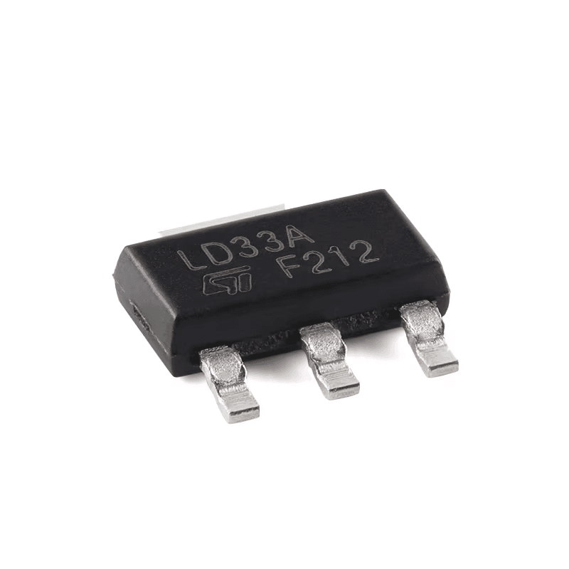 Original Genuine Ld1117as33tr Fixed Positive Voltage Regulator Chip Sot-223 Low Voltage Drop Ics