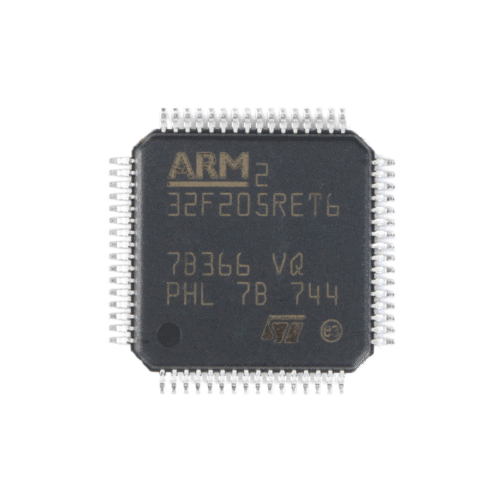 Original Genuine Stm32f205ret6 Lqfp-64 32-bit For Arm Cortex-m3 Microcontroller Mcu Series Stm32