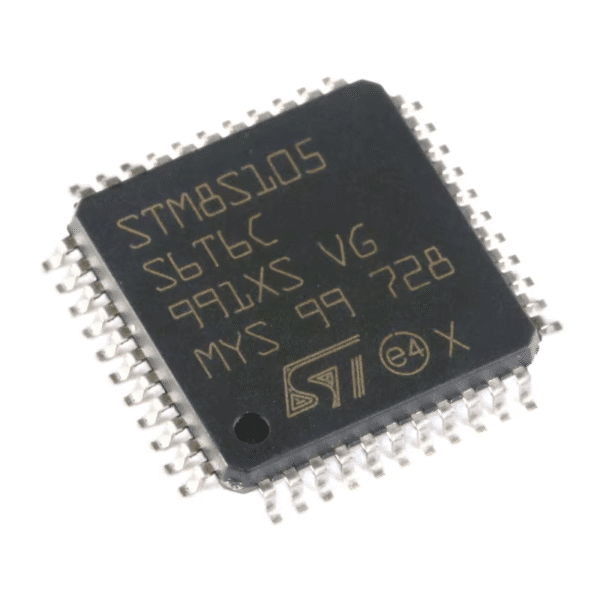 Original Genuine Stm8s105s6t6c Lqfp-44 16mhz/32kb Flash Memory 8-bit Microcontroller Mcu For Microprocessors And Fpgas