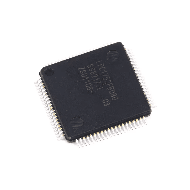 Genuine Original Smd Lpc1752fbd80 Lqfp-80 32-bit Microcontroller Cortex M3