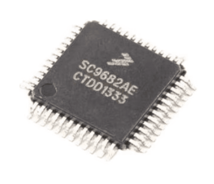 Microcontroladopnge paquete Original Sc9682ae Qfp48, Chip único para placas de ordenador automotrices, Chip vulnerable especialmente utilizado Original Sc9682ae Qfp48 Package Microcontroller Single Chip For Automotive Computer Boards Specially Used Vulnerable Chip
