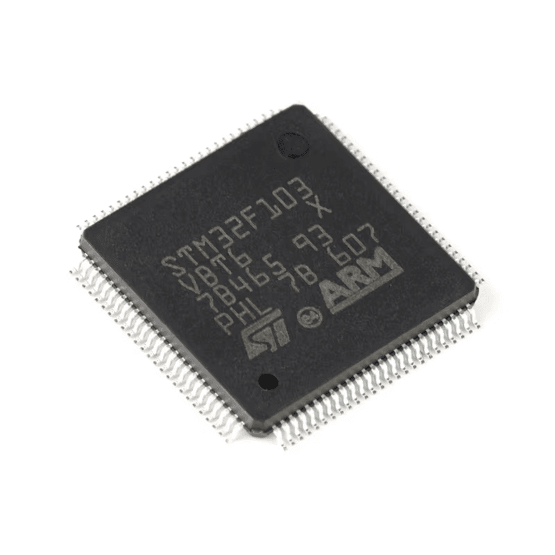 Original Stm32fpngvbt6 Lqfp-100 Arm Cortex-m3 32-bit Mikrocontroller Mcu Genuine Stm32f103vbt6 Lqfp-100 Arm Cortex-m3 32-bit Microcontroller Mcu