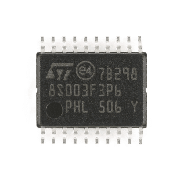 Original Stm8s003f3p6tr Tssop-20 16mhz/8kb Flash/8-bit Microcontroller Mcu