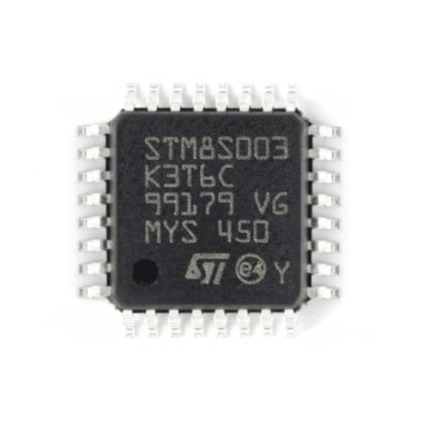 Original Stm8s003k3t6c Lqfp-32 16mhz/8kb Flash/8-bit Microcontroller-mcu