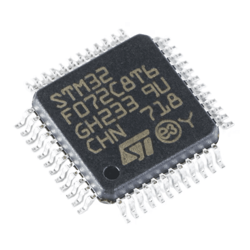 Genuine Stm32f072c8t6 Microcontroller 32-bit For Arm Cortex-m0 Lqfp-48 Mcu In Tray Package-original Series