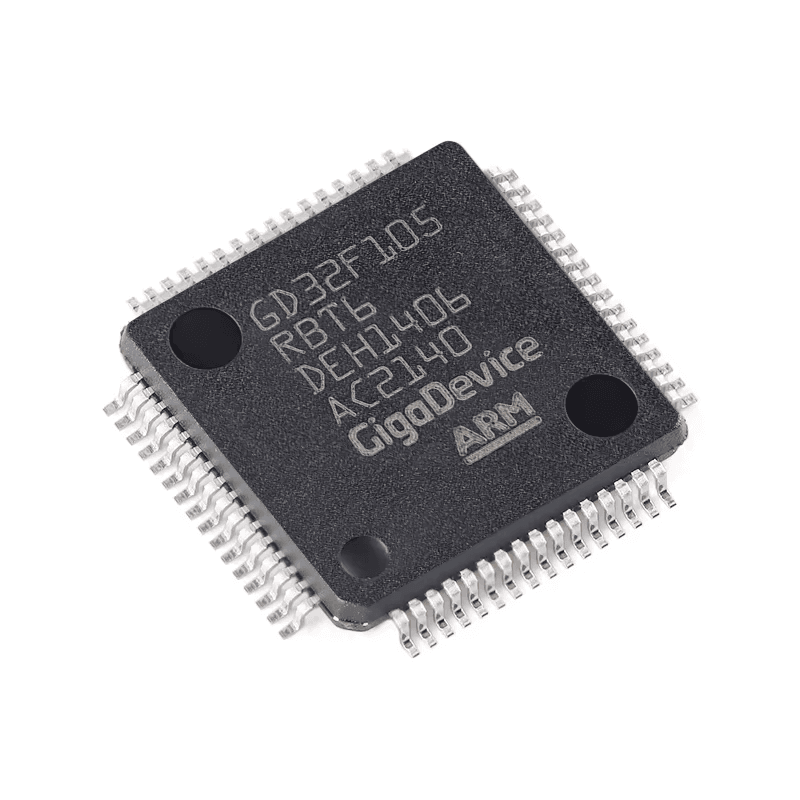 Microcontrolador-png Original Gd32f105rbt6 Lqfp-64 Arm Cortex-m3 de 32 bits Original Gd32f105rbt6 Lqfp-64 Arm Cortex-m3 32-bit Microcontroller-mcu Chip