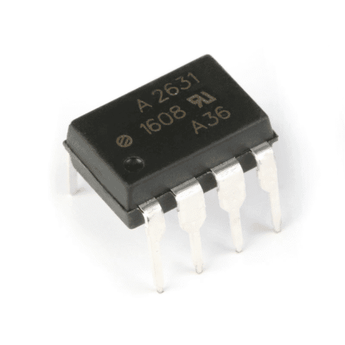 Puce optocoupleurpngthentique Hcpl-2631-000e Dip-8, haute vitesse, Compatible Ttl, haute Cmr Original Genuine Hcpl-2631-000e Dip-8 High Cmr High Speed Ttl Compatible Optocoupler Chip