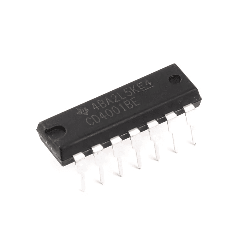 Original Genuine Direct Plug Cd4001be Dip-14 Four 2-input Non-gate Logic Chip Category Ics