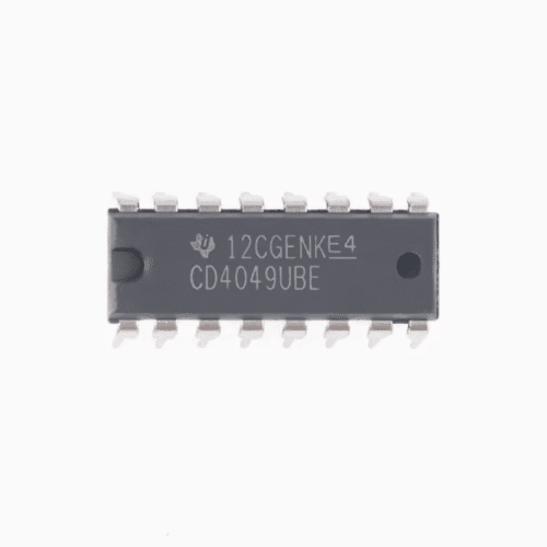 Chip convertidopngúfer inverso de seis vías original y genuino Cd4049ube Pdip-16 Original And Genuine Cd4049ube Pdip-16 Six-way Inverse Buffer/converter Chip