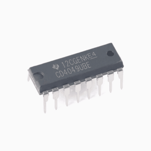 Chip convertidopngúfer inverso de seis vías original y genuino Cd4049ube Pdip-16 Original And Genuine Cd4049ube Pdip-16 Six-way Inverse Buffer/converter Chip