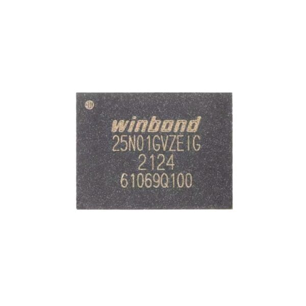 Original SMD W25N01GVZEIG WSON-8 3V 1Gb Serial NAND Flash Memory Chip